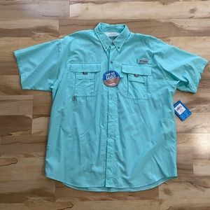 Brand New Men’s Columbia Short Sleeve Button Down PFG (NWT)